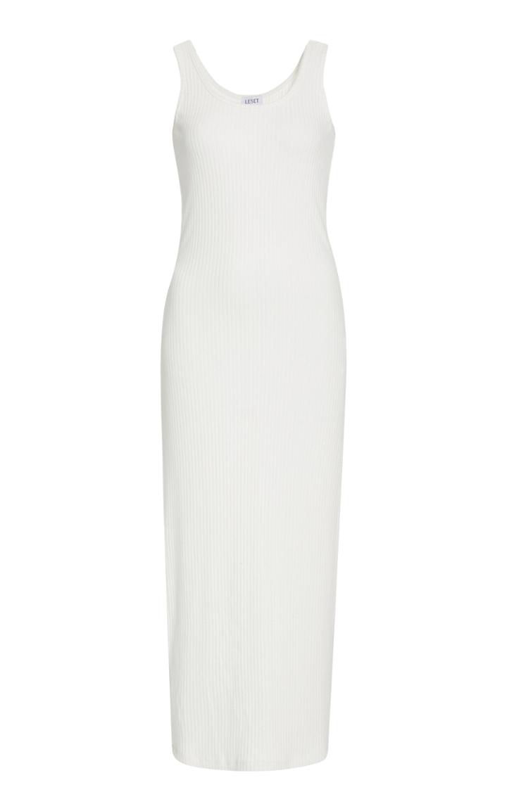 Leset Alison Ribbed Tank Dress