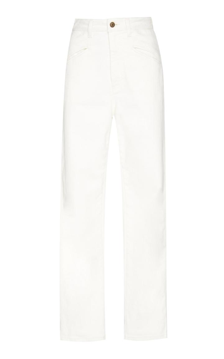 Philosophy Di Lorenzo Serafini Bull Stretch High-waist Straight-leg Jean