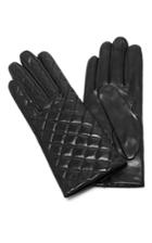 Maison Fabre Quilted Leather Gloves