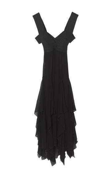 By Malene Birger Keke Solid Chiffon Dress