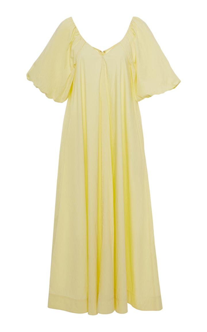 Moda Operandi Co Cotton-blend Poplin Trapeze Dress Size: S
