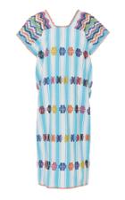 Pippa Holt Multicolor Embroiderd Midi Dress