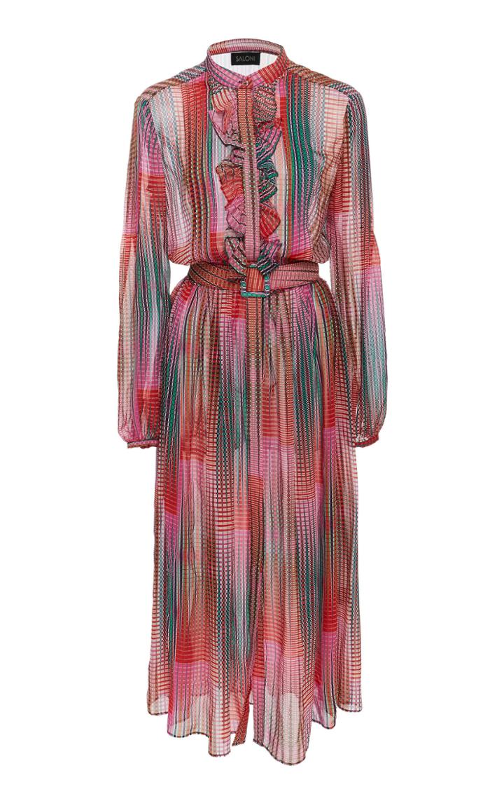 Saloni Raquel Silk Dress