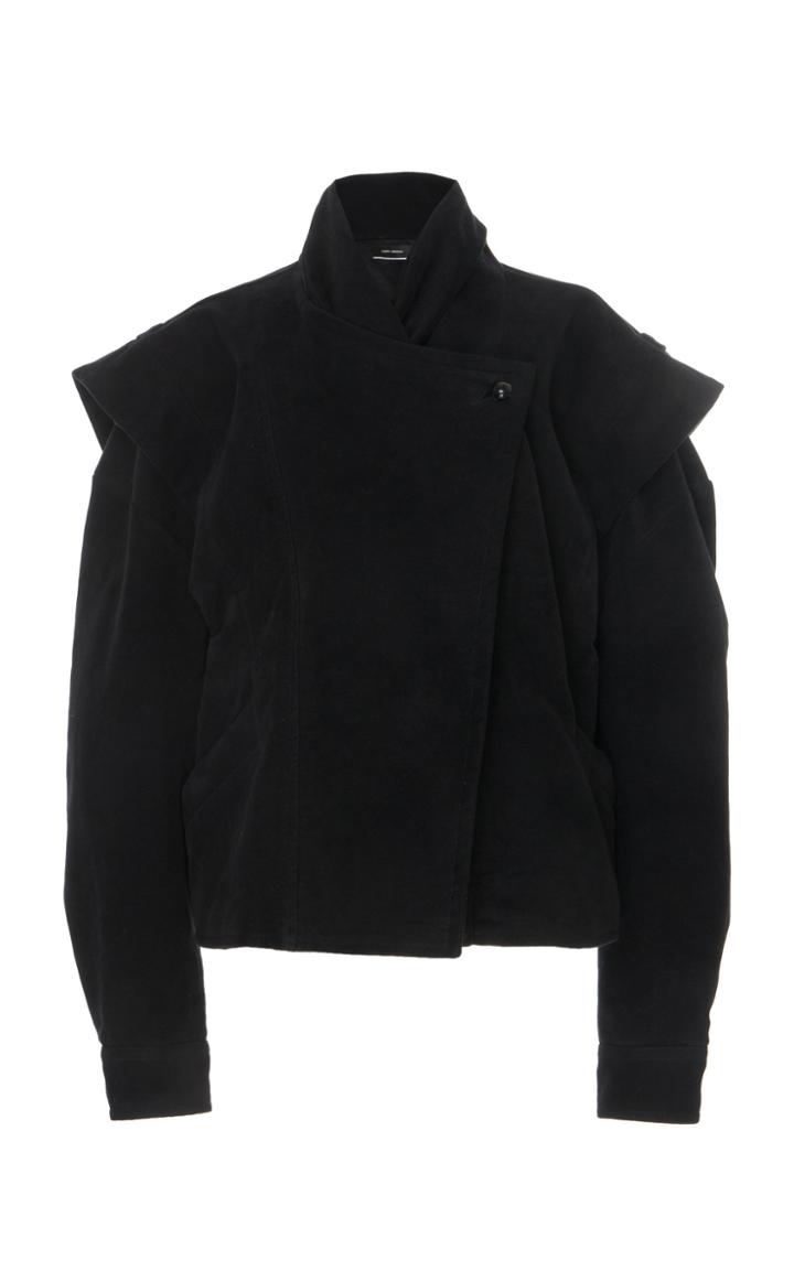 Isabel Marant Dina Oversized Cape Sleeve Jacket