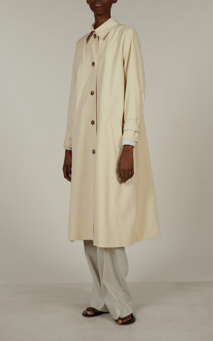 Moda Operandi La Collection Linda Single-breasted Trench Coat