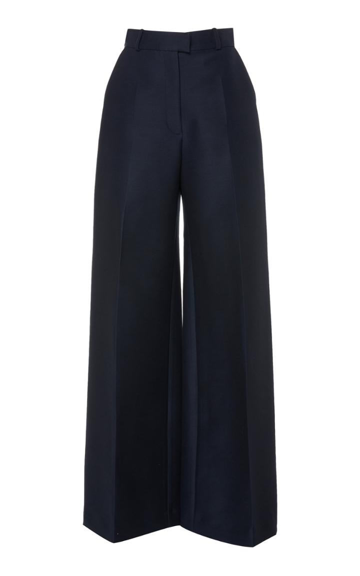Martin Grant Wide-leg Wool-blend Pants