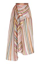 Moda Operandi Rosie Assoulin Asymmetric High-waisted Chiffon Skirt Size: 2