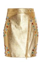 Moschino Jewel-embellished Mini Skirt