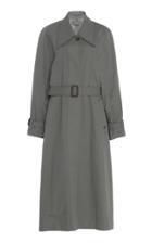 Low Classic Belted Cotton-twill Trench Coat