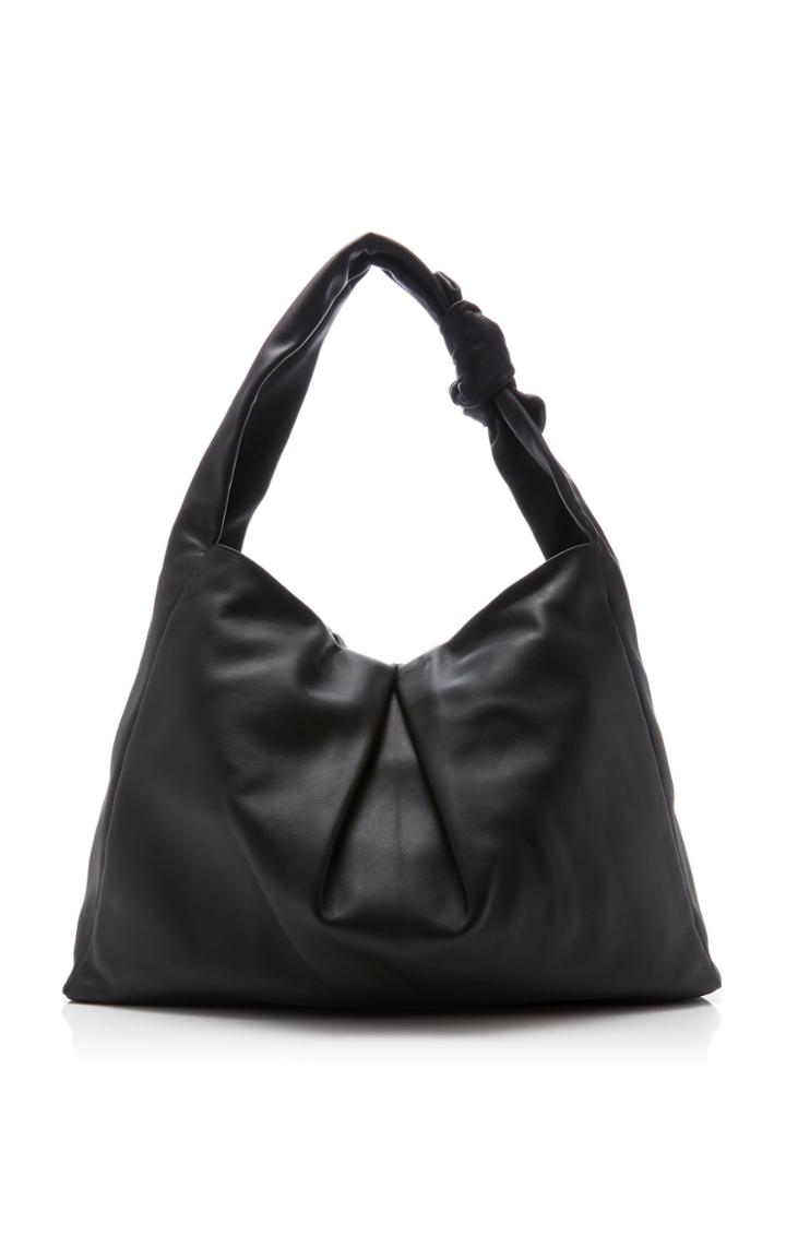 Staud Large Island Leather Shoulder Bag