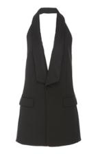 Area Crystal-embellished Crepe Mini Dress