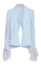 Lana Mueller Lorea Ruffle Lace Cape