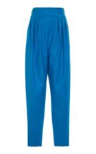 Attico High-rise Pleated Cady Pants