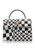 Off-white C/o Virgil Abloh Jitney 2.8 Check Leather Bag