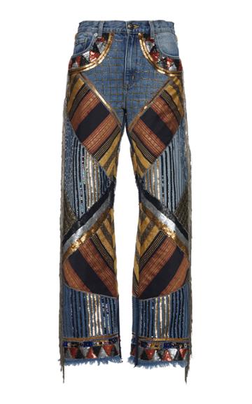 Moda Operandi Etro Mid-rise Patchwork Jeans