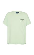 Lost Daze Logo-embroidered Printed Cotton-jersey T-shirt
