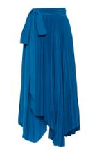 Moda Operandi Amur Delia Pleated Midi Skirt Size: Xs