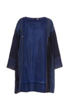Pro Patchwork Silk Mini Dress