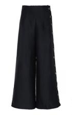 A.w.a.k.e. Buttoned Slit Wide Leg Trousers