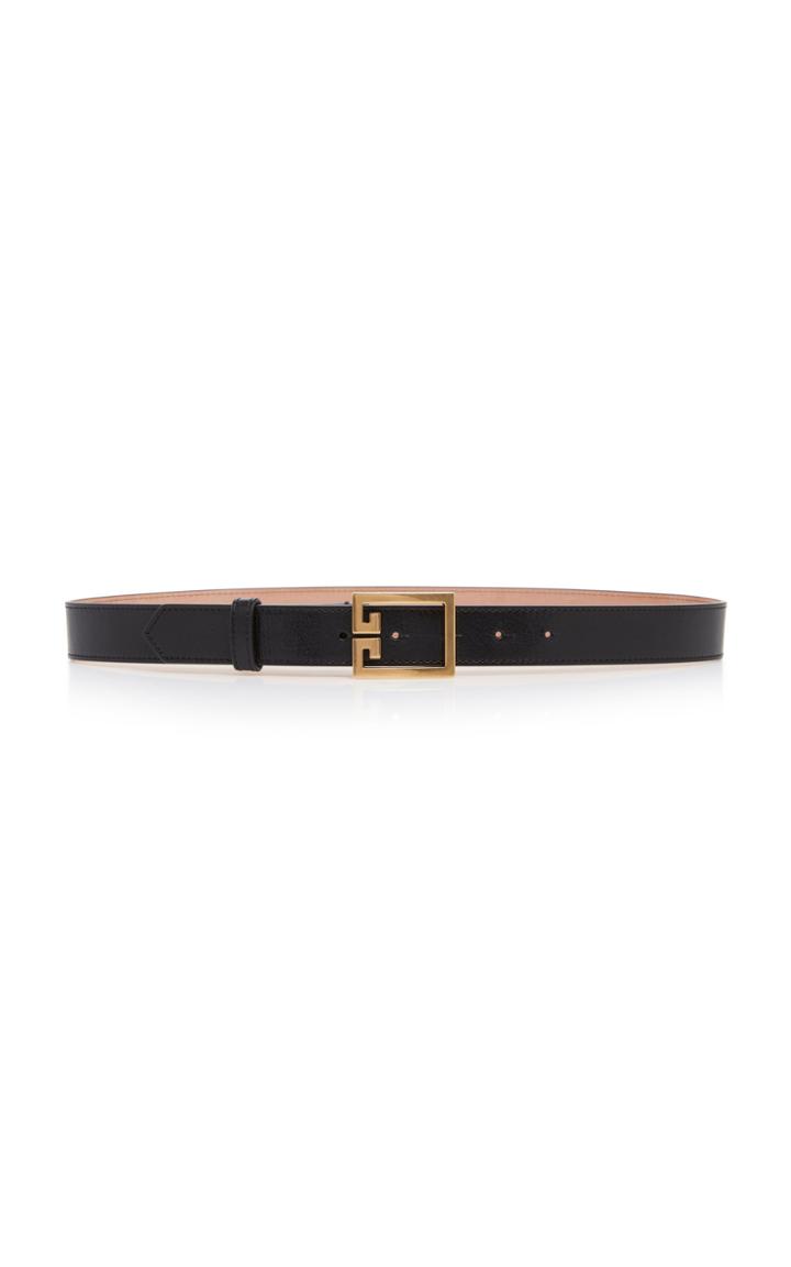 Givenchy Gold-tone Leather Belt