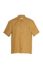 Nanushka Short Sleeve Linen Shirt
