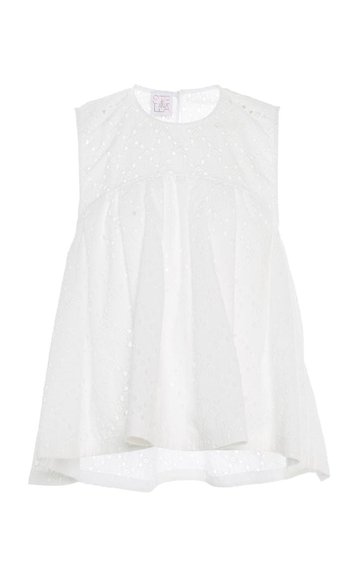Stella Jean Sangallo Crop Top