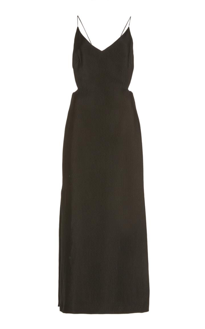 Christopher Esber Wire Back V-neck Column Dress