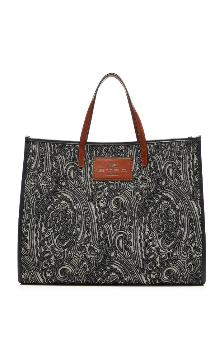Etro Paisley-print Shopping Bag