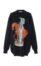 Christopher Kane Intarsia Princess Pullover