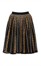 Elie Saab Sequin Embellished Tulle Mini Skirt
