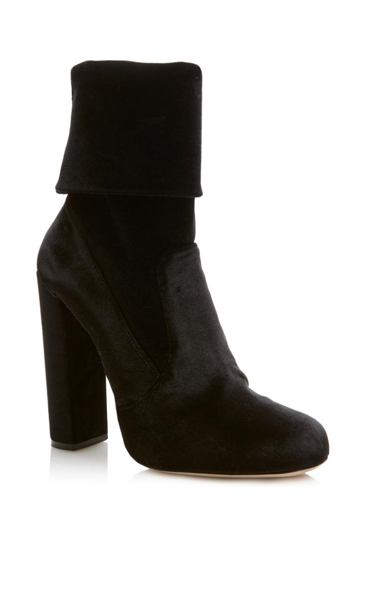 Elie Saab Foldover Ankle Boot
