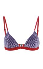 Onia Danni Printed Bikini Top
