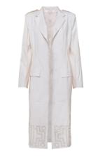 Moda Operandi Johanna Ortiz Iconography Embroidered Cotton-blend Long Jacket