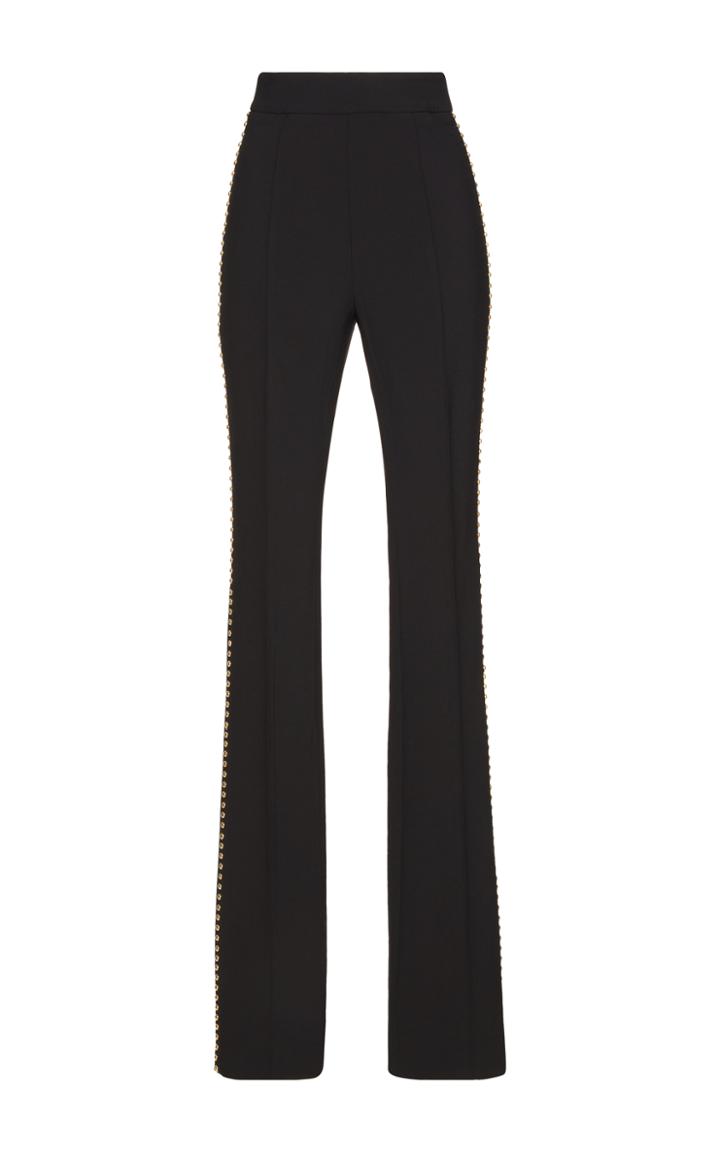 Francesco Scognamiglio Studded High Waist Pants