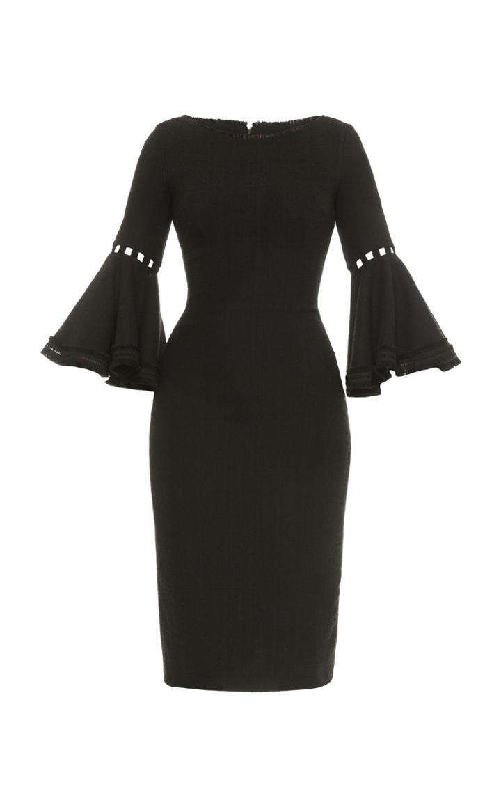 Lena Hoschek Alessandra Peplum Sleeve Dress