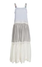 Rahul Mishra Coccinelle Tiered Sun Dress