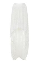 Moda Operandi Loveshackfancy Halsey High-waisted Lace-applique Maxi Skirt Size: 00