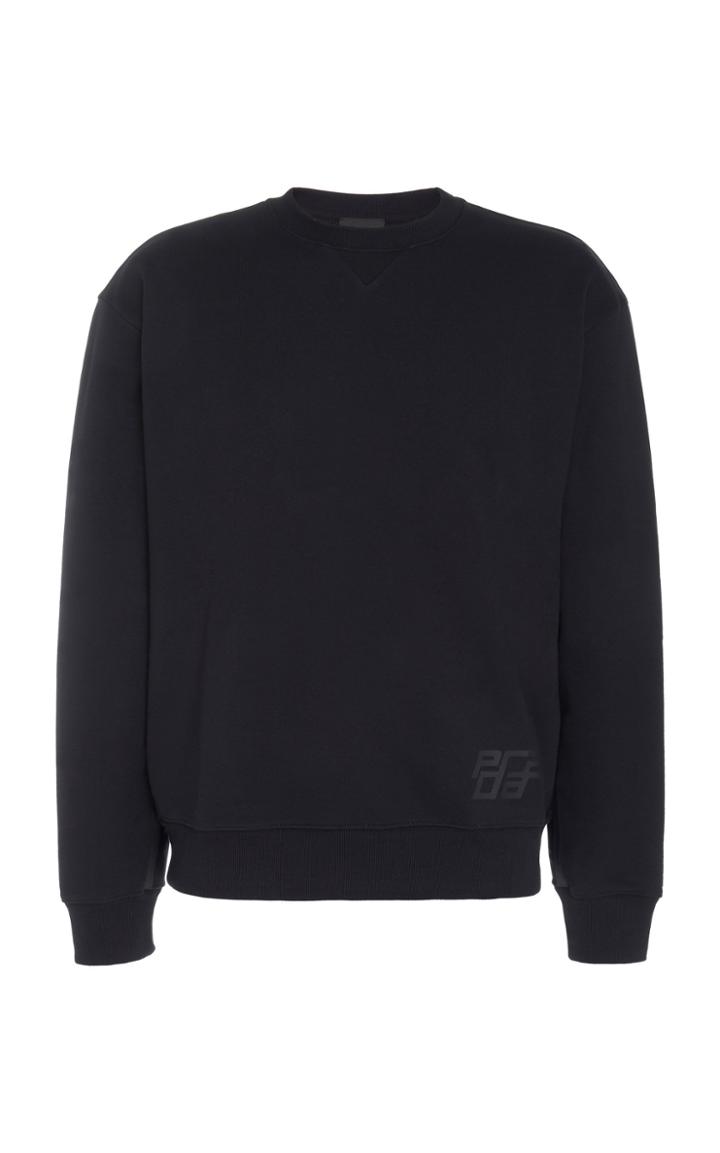 Prada Logo-printed Cotton-jersey Sweatshirt
