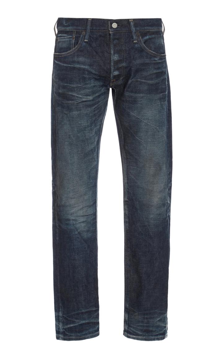 Fabric Brand Doran Mid-rise Slim-leg Jeans