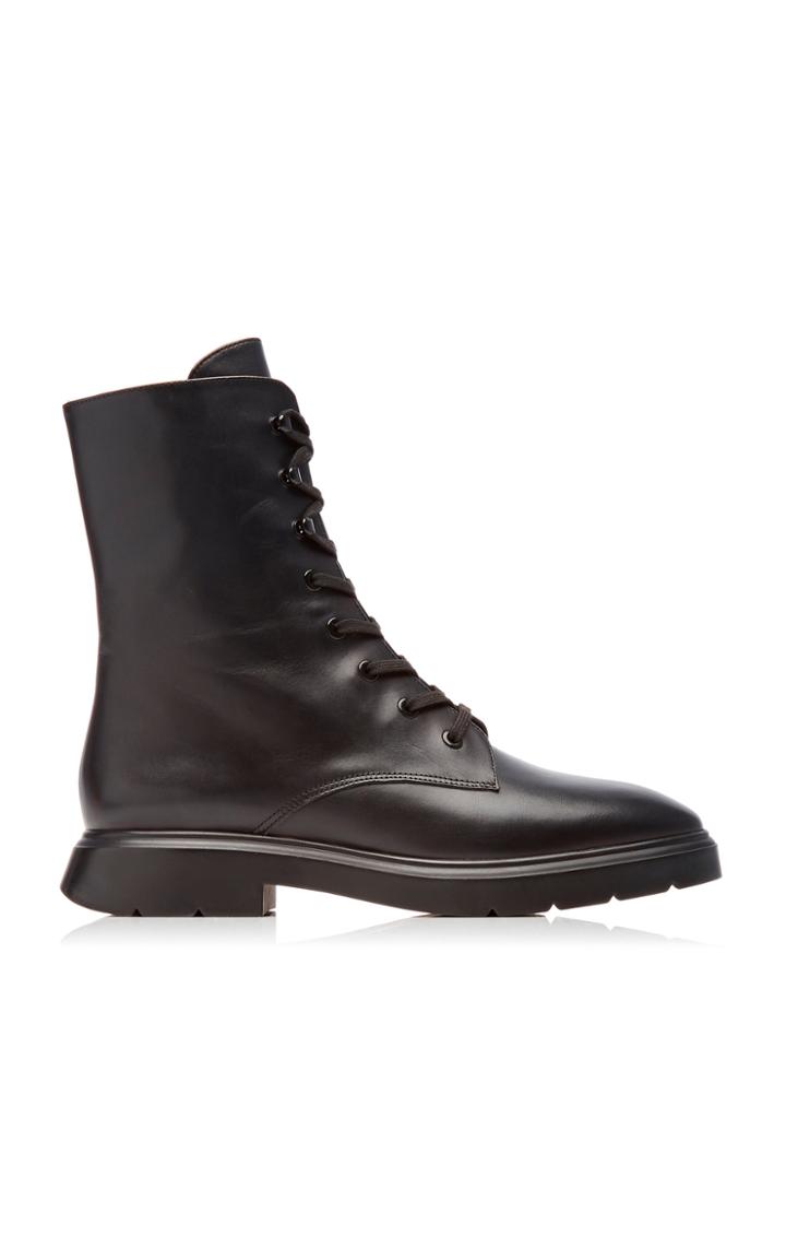 Stuart Weitzman Mckenzee Leather Ankle Boots