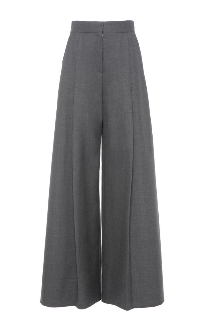 Vika Gazinskaya Wide Leg Pants With A Crease Line