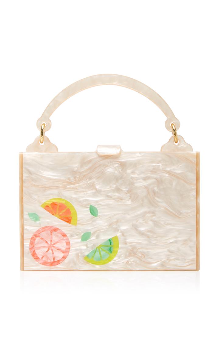 Edie Parker Large Inlay Housewife Bag