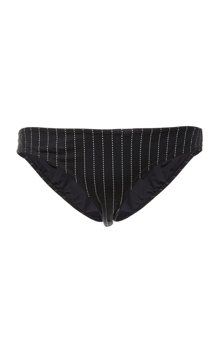 Caroline Constas Kali Pinstripe Bikini Bottom