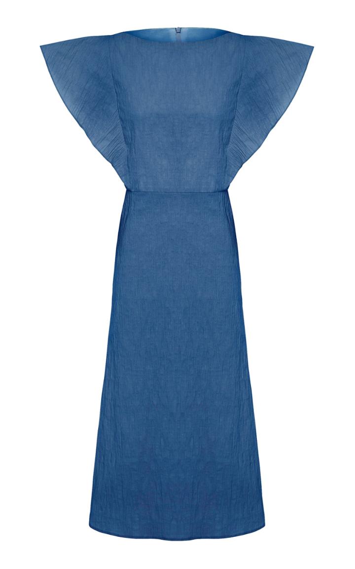 Anna Quan Zara Cotton-blend Midi Dress