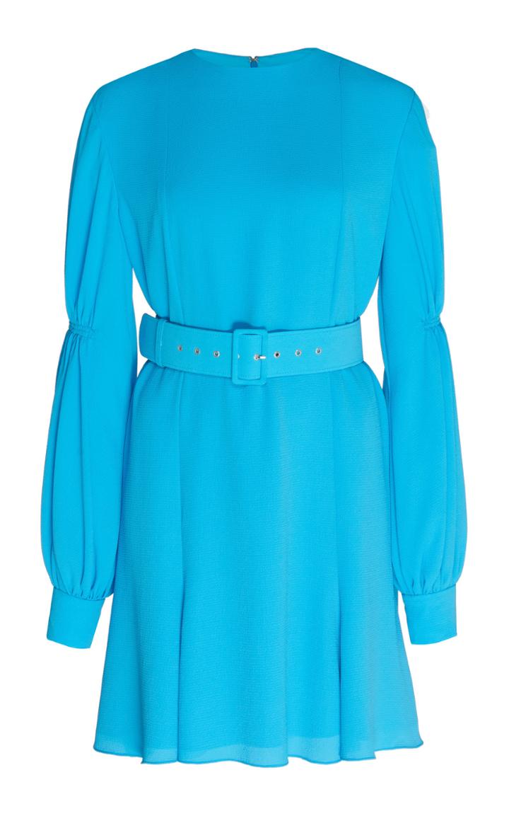 Emilia Wickstead Philippa Long Sleeve Mini Dress