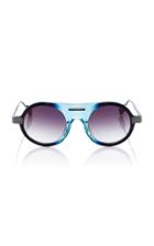 Rosie Assoulin X Morgenthal Frederics Herbie Round-frame Sunglasses
