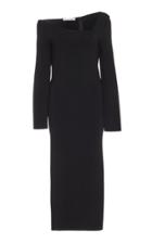Oscar De La Renta Off-the-shoulder Midi Dress