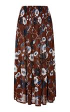 Faithfull Rosewood Floral Skirt