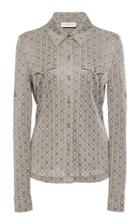 Tory Burch Gemini Link Jacquard Top