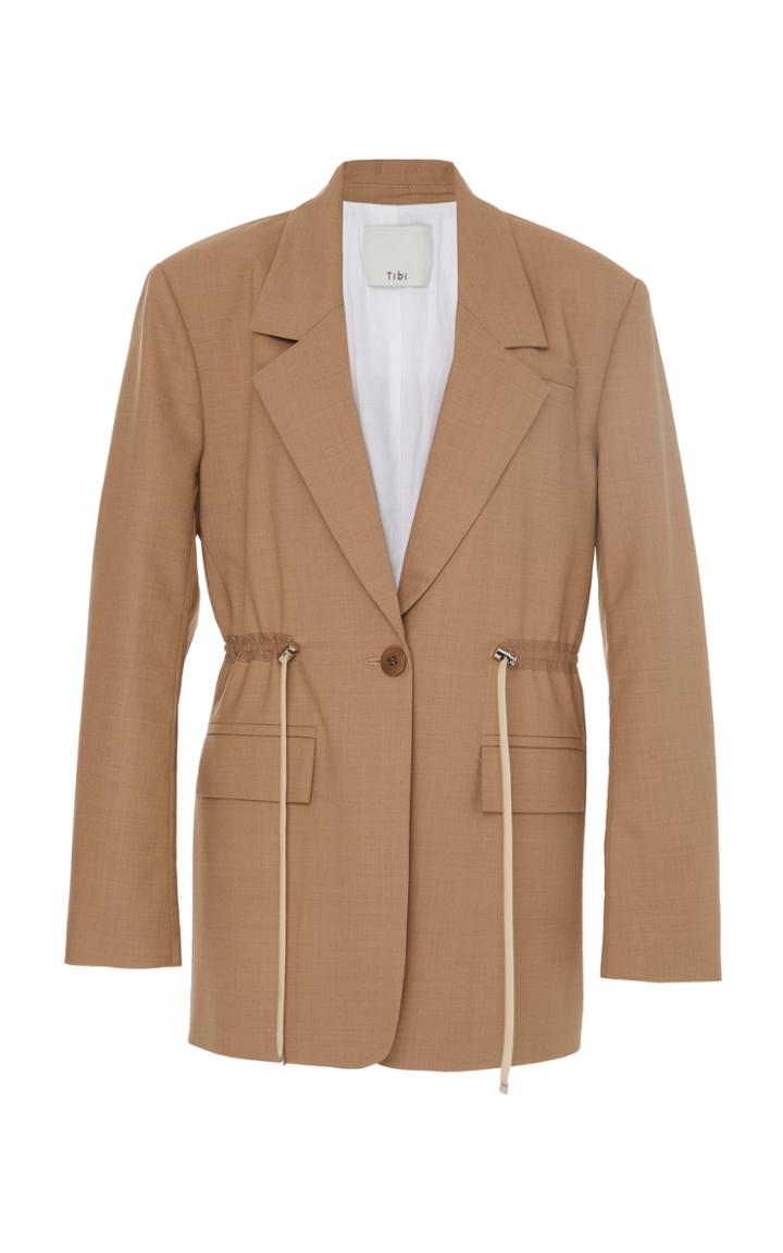 Tibi Tropical Wool Jacket